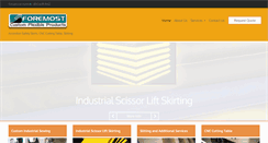 Desktop Screenshot of foremostflex.com