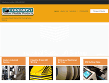 Tablet Screenshot of foremostflex.com
